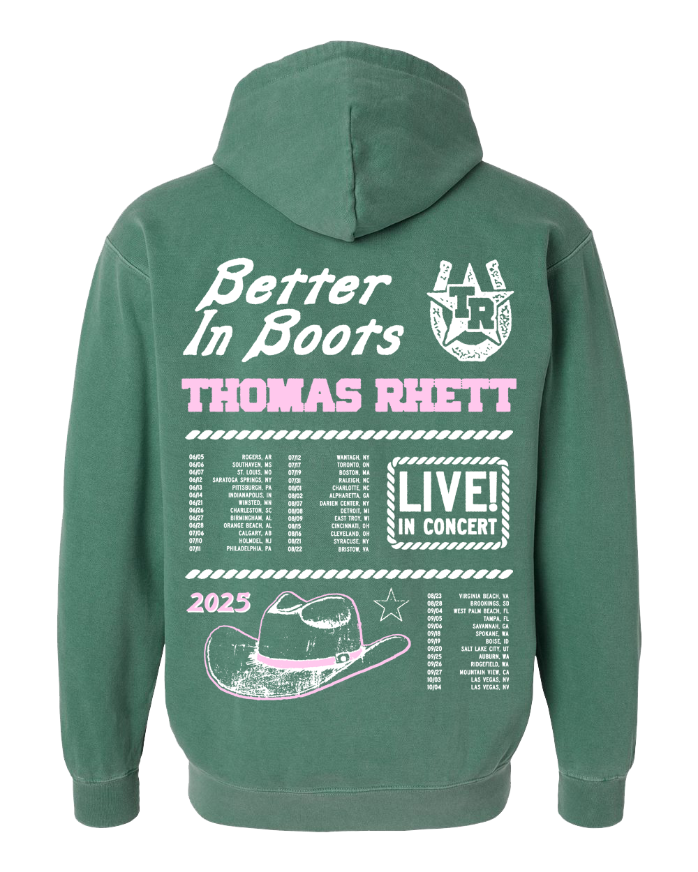 2025 Green Hoodie