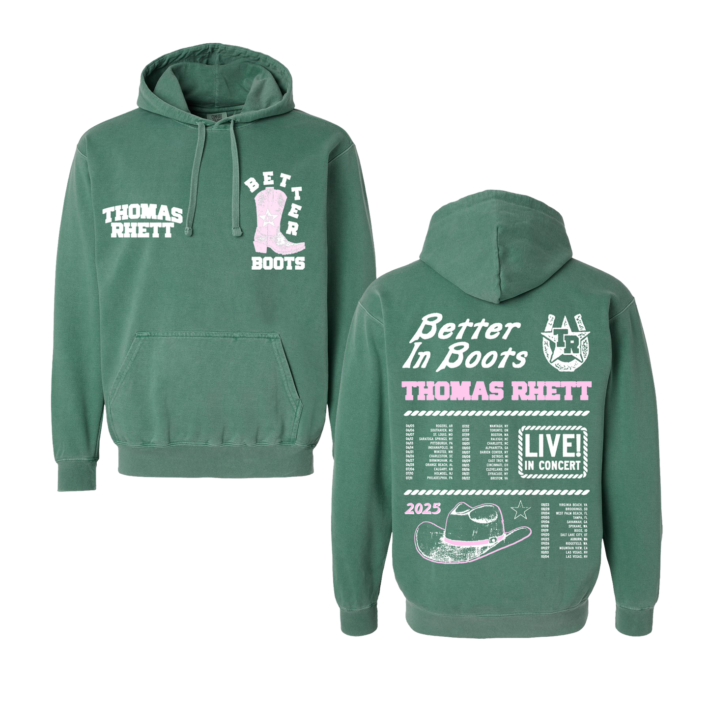 2025 Green Hoodie