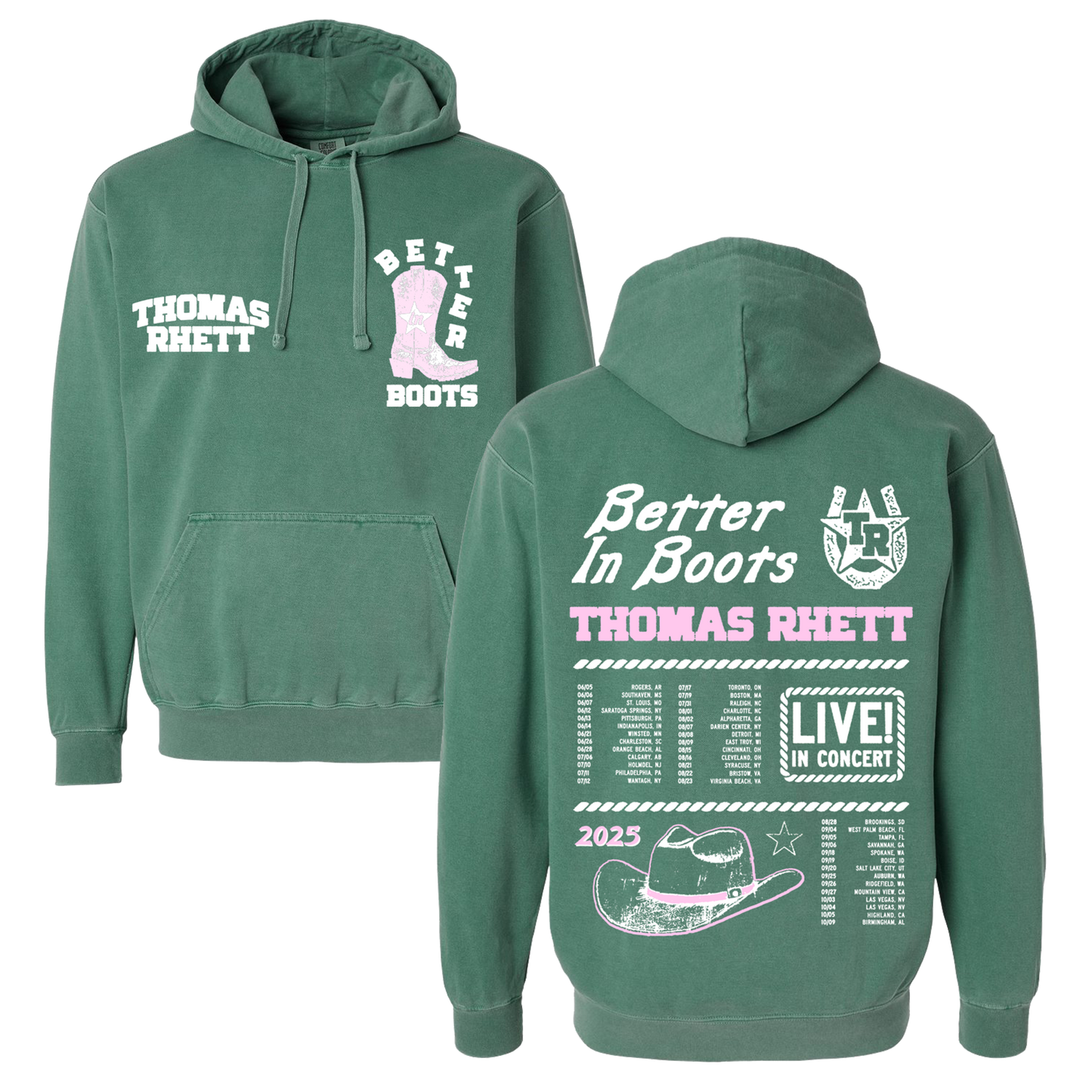 2025 Green Hoodie