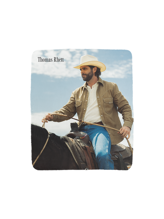 Thomas Rhett Photo Blanket