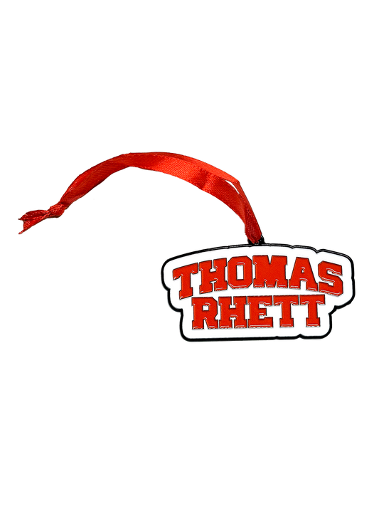 Thomas Rhett Enamel Ornament
