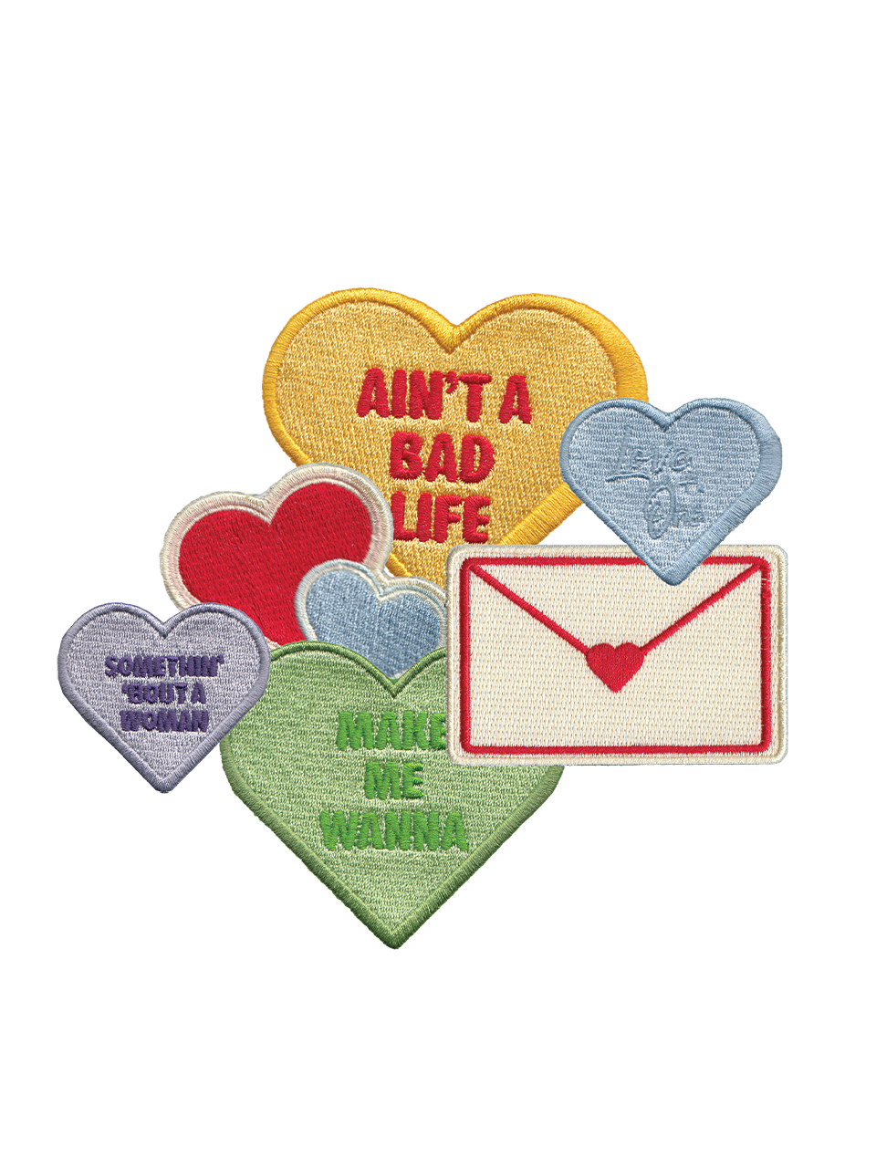 TR x Love One: Conversation Patch Pack