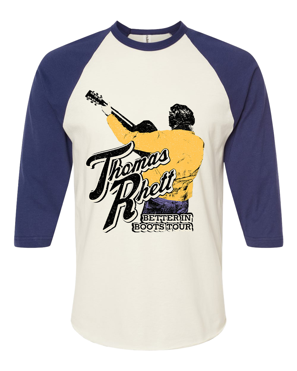 Better in Boots Retro Baseball Tee