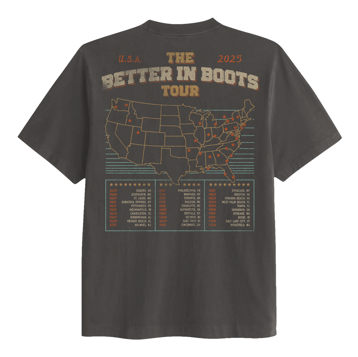 2025 Tour Photo Tee