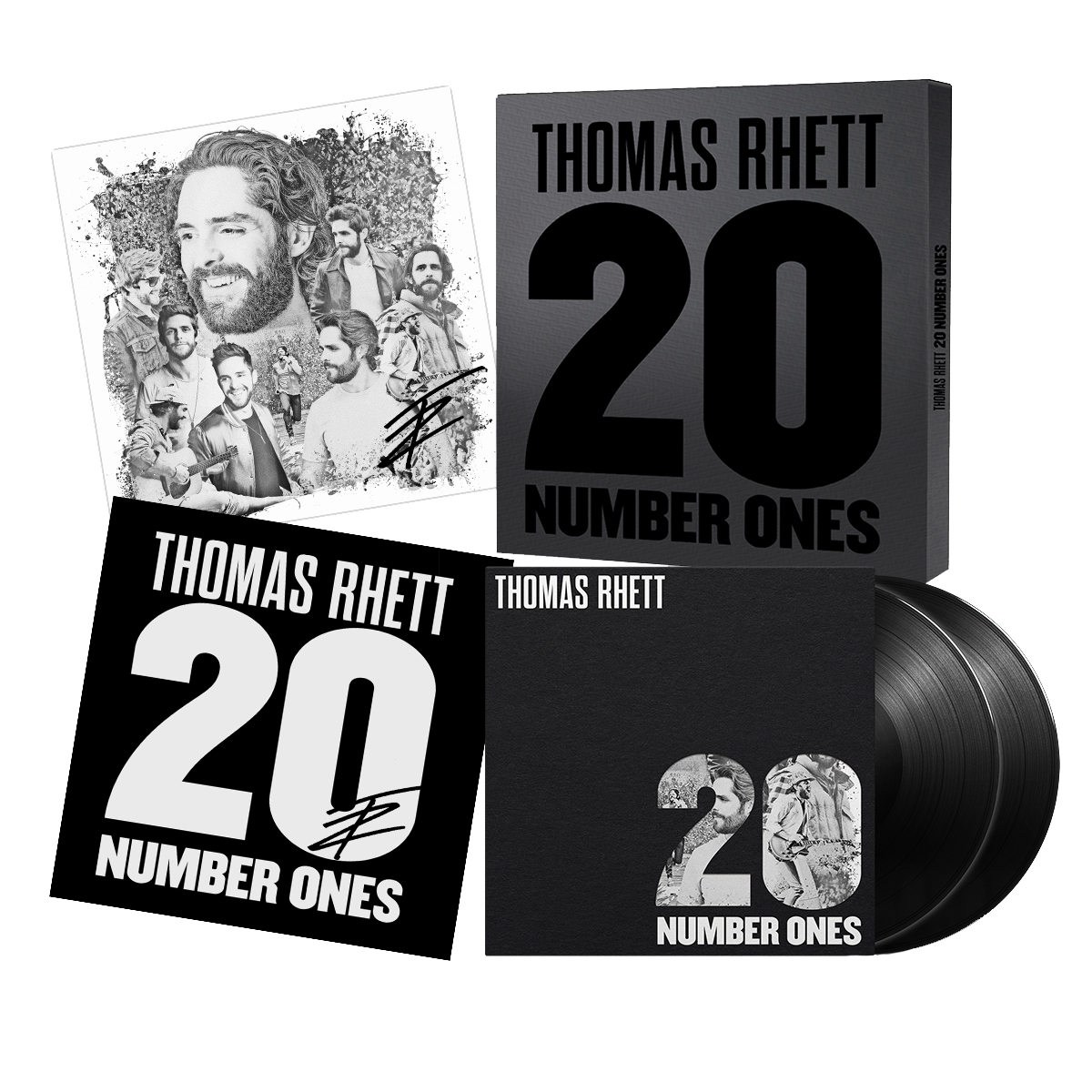 20 Number Ones Vinyl Box Set Thomas Rhett