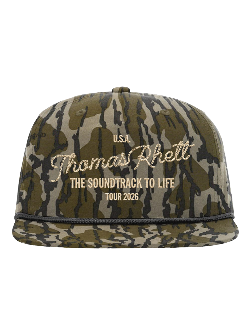 2026 Soundtrack to Live Camo Hat