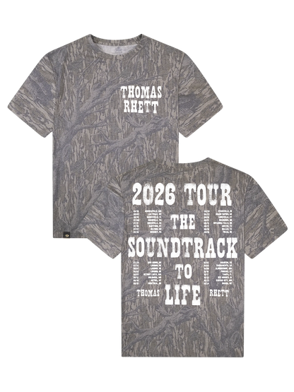 2026 Soundtrack to Life Mossy Oak Tee