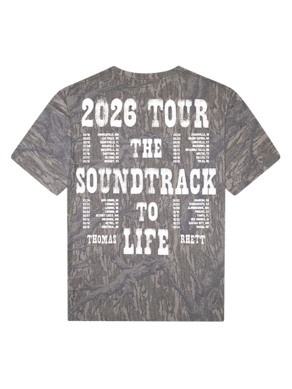 2026 Soundtrack to Life Mossy Oak Tee