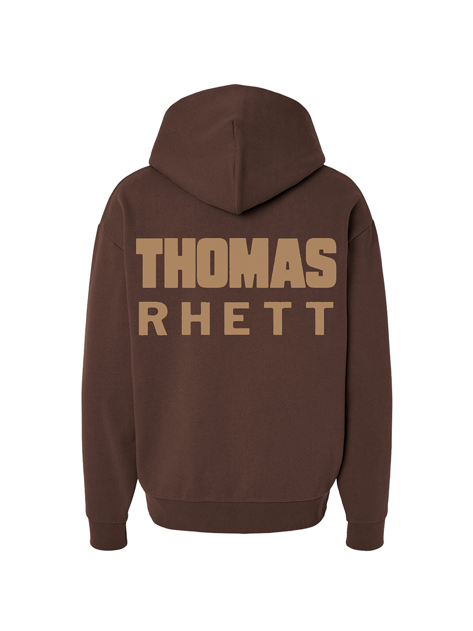 Staggered Better in Boots Brown Hoodie