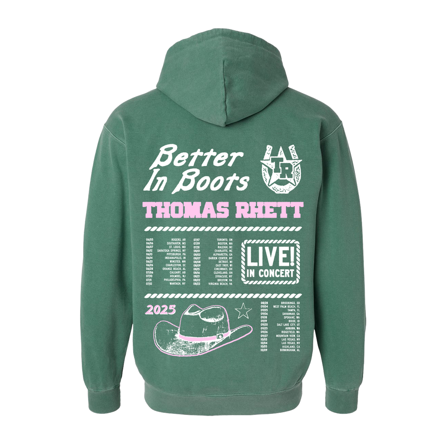 2025 Green Hoodie