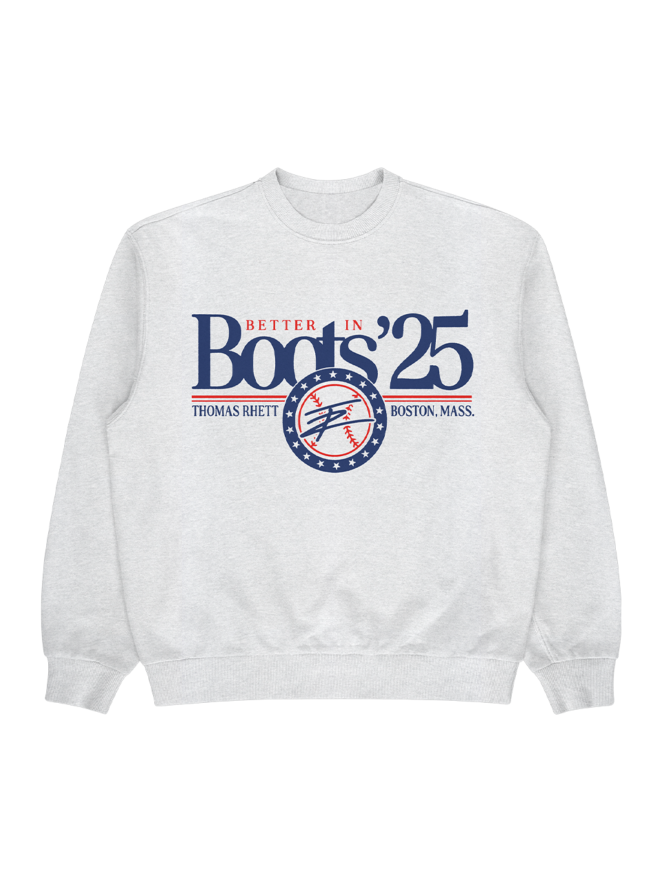 2025 Better In Boots Boston Crewneck