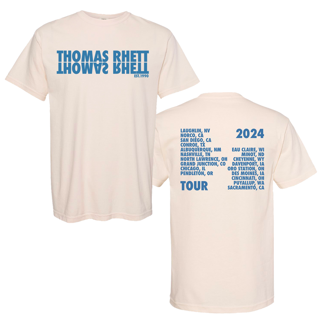 Tour 2024 Logo Tee Thomas Rhett