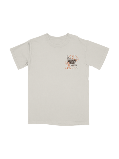 Live In Las Vegas Cream Tee
