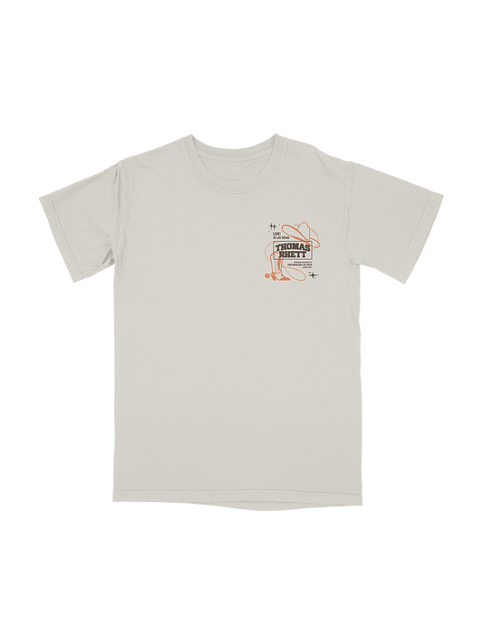 Live In Las Vegas Cream Tee