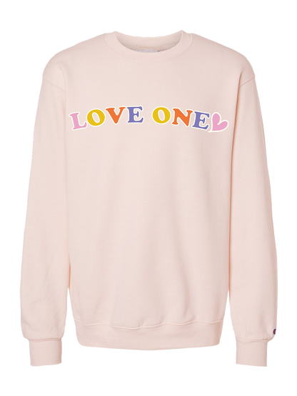 TR x Love One: Look What God Gave Her Crewneck