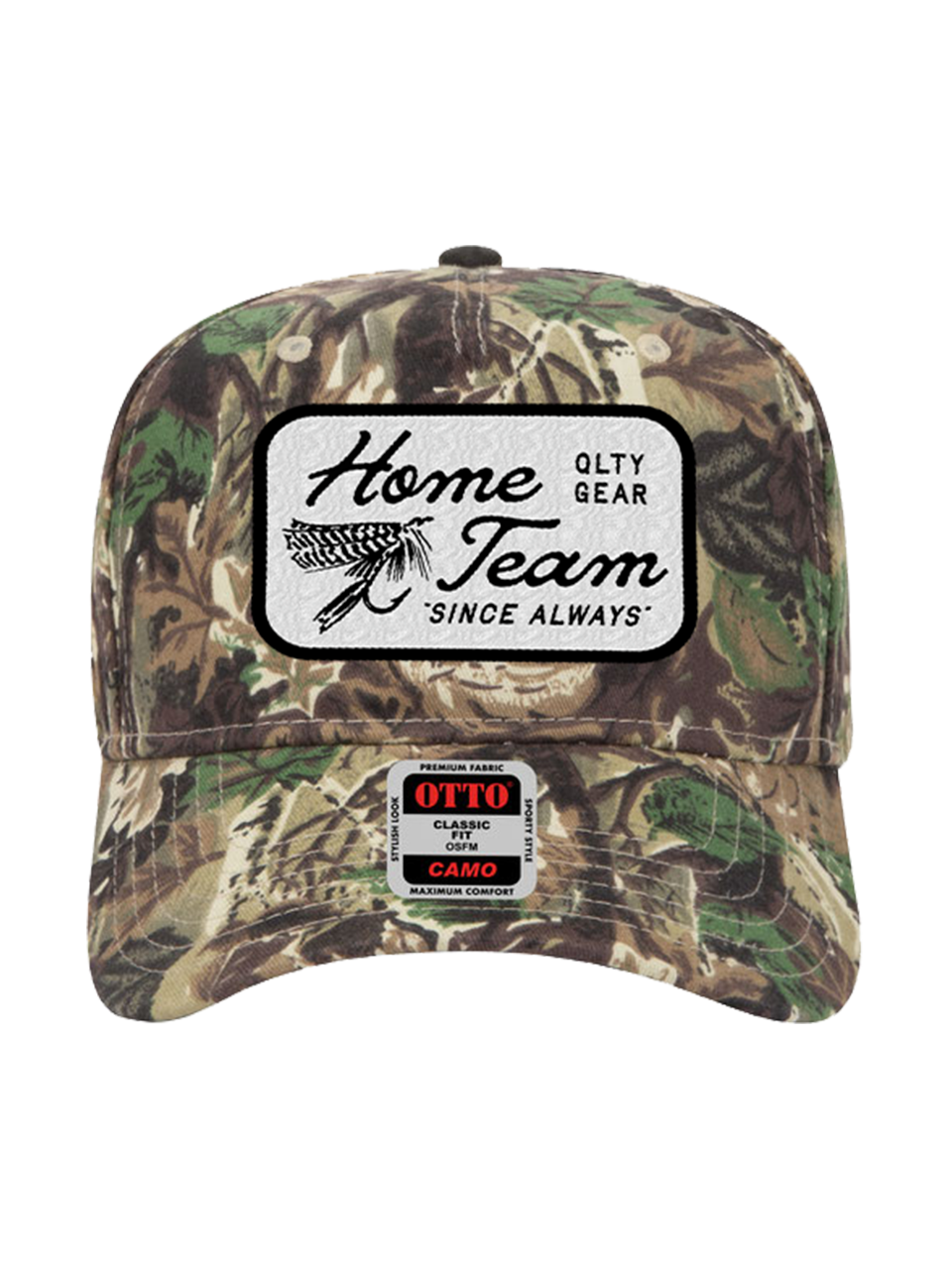 Home Team Fly Patch Camo Hat