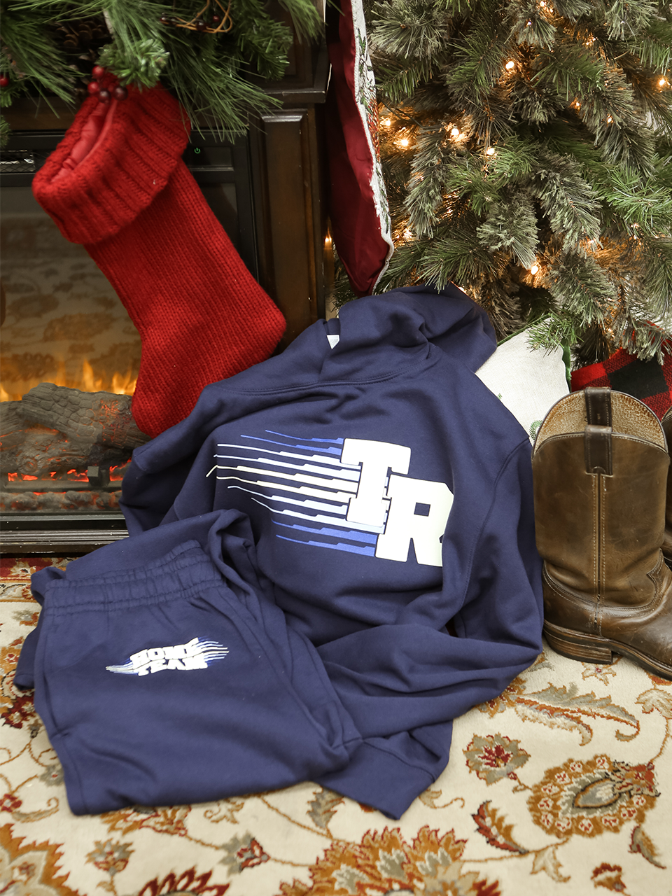 Back To Blue Sweat Set