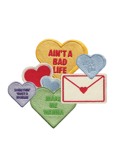 TR x Love One: Conversation Patch Pack