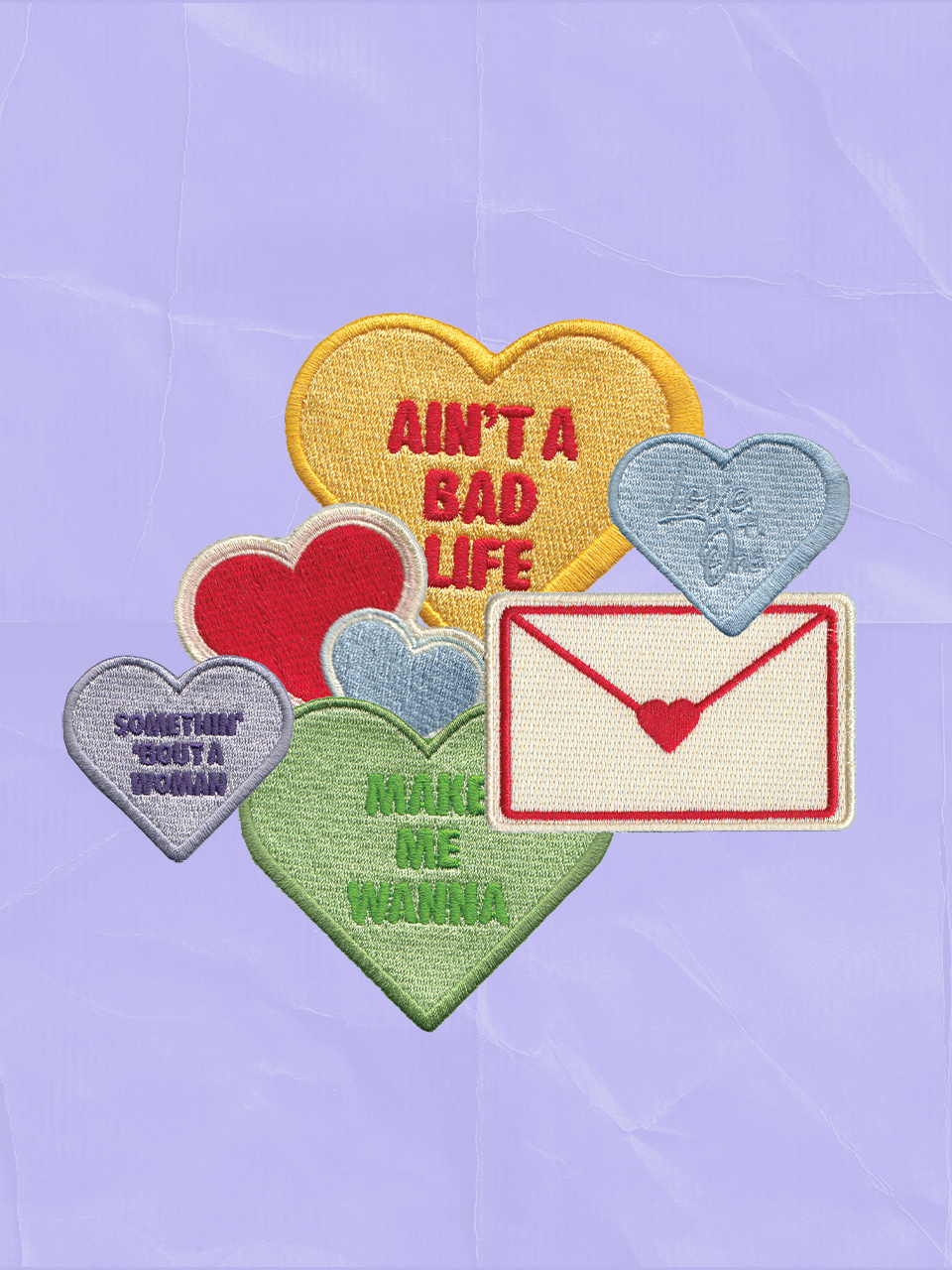 TR x Love One: Conversation Patch Pack