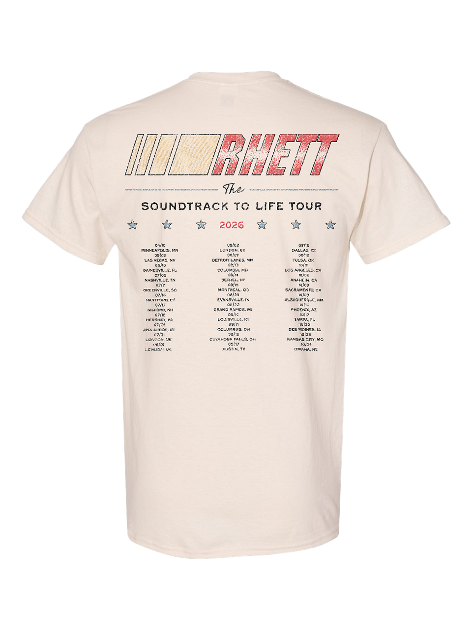 2026 Soundtrack to Life Photo Tee