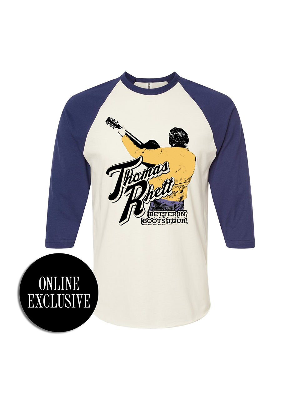 Better in Boots Retro Baseball Tee
