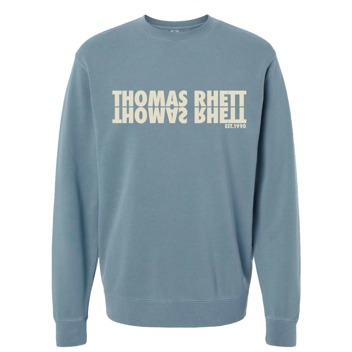 Tour 2024 Slate Blue Crewneck Thomas Rhett