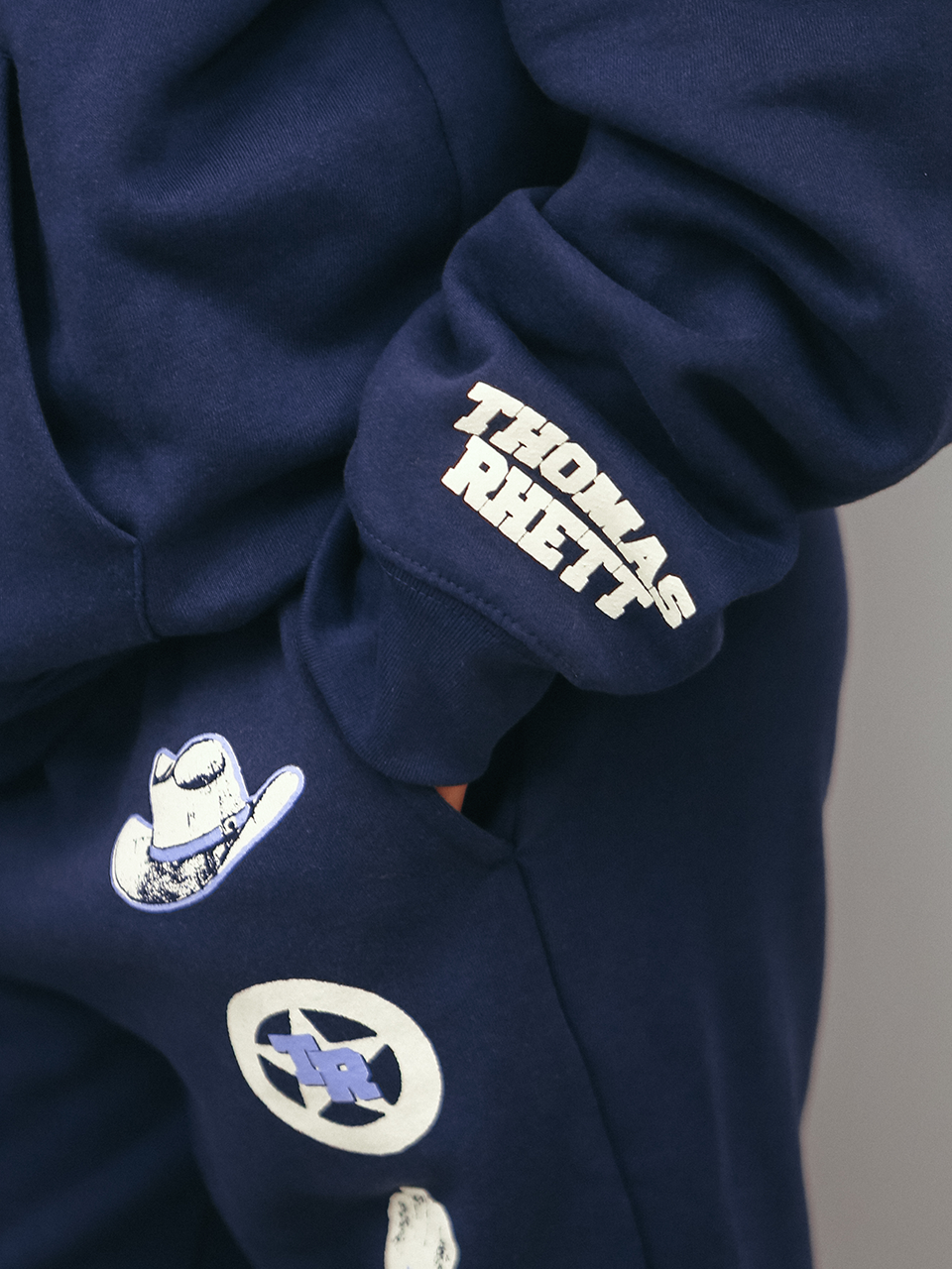 Back To Blue Sweat Pants