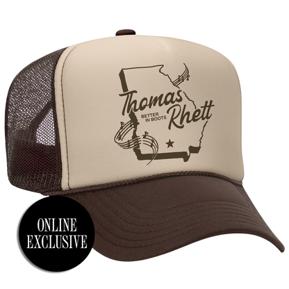 TR Georgia Original Foam Trucker Hat