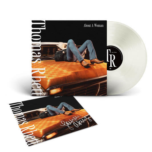 Lauren Version: About A Woman Limited Edition Cover Off-White Vinyl + Signed Lithograph