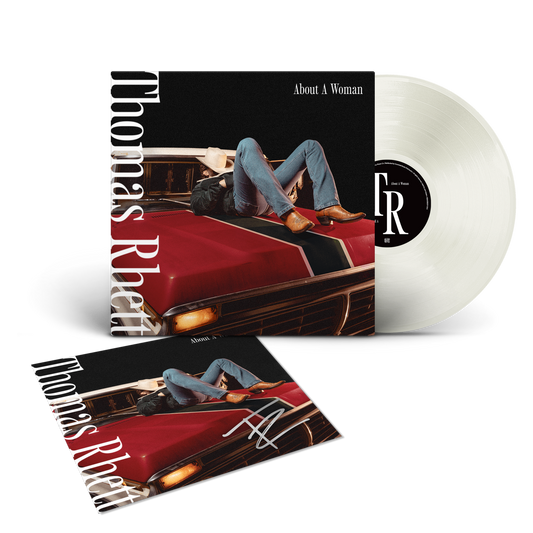 TR Version: About A Woman Limited Edition Cover Off-White Vinyl + Signed Lithograph
