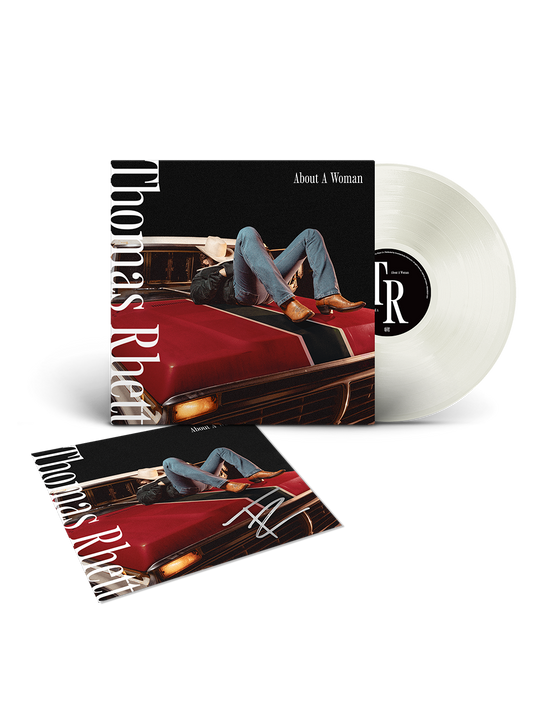 TR Version: About A Woman Limited Edition Cover Off-White Vinyl + Signed Lithograph