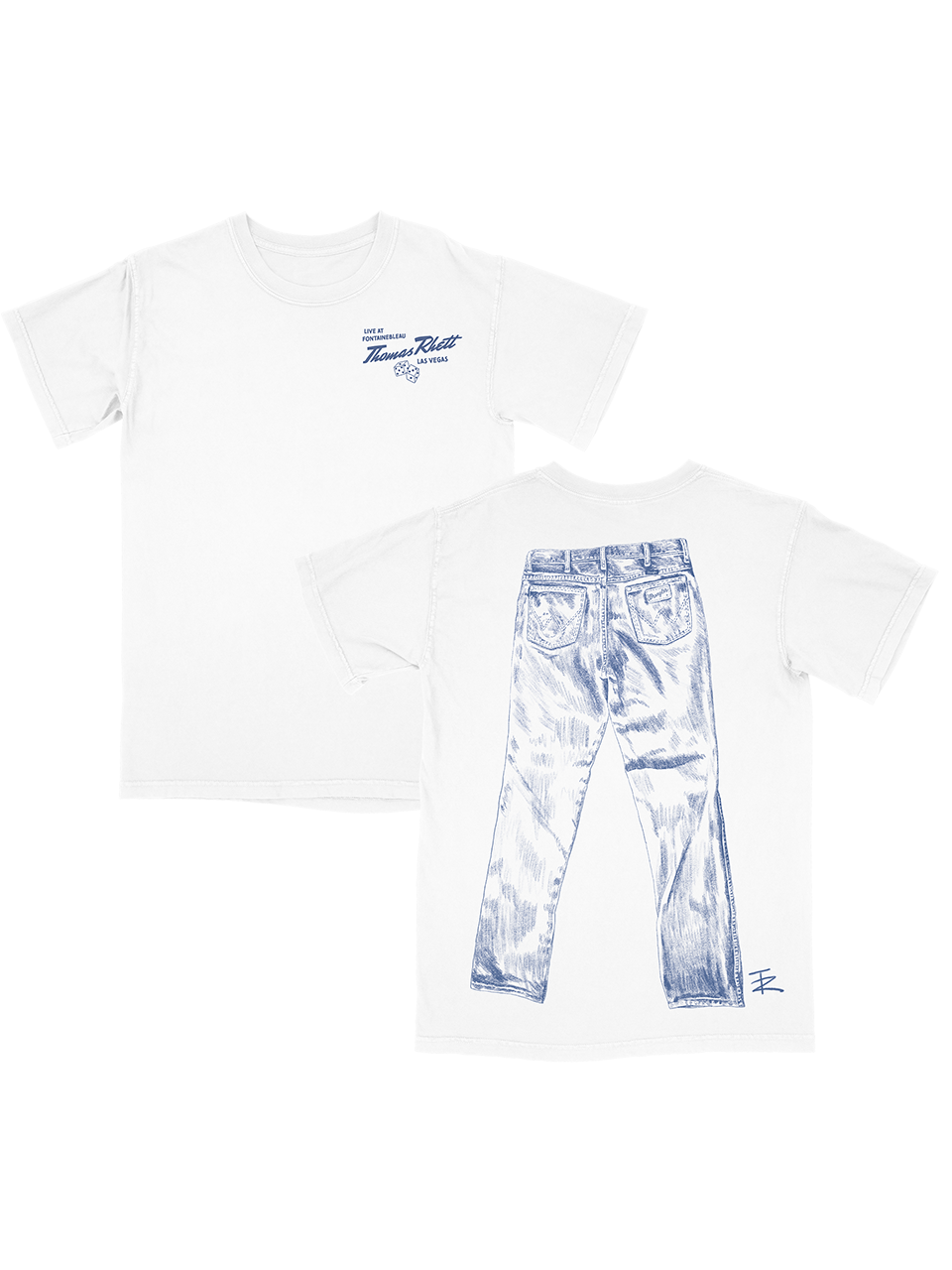 Thomas Rhett Vegas Blue Jean Tee