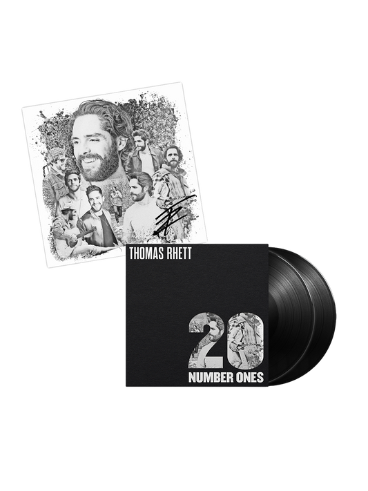 20 Number Ones Vinyl with Signed Litho
