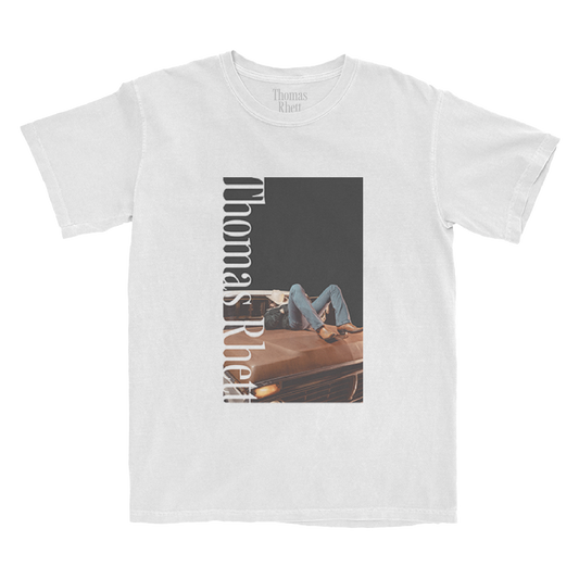 About A Woman Album Cover Tee - White