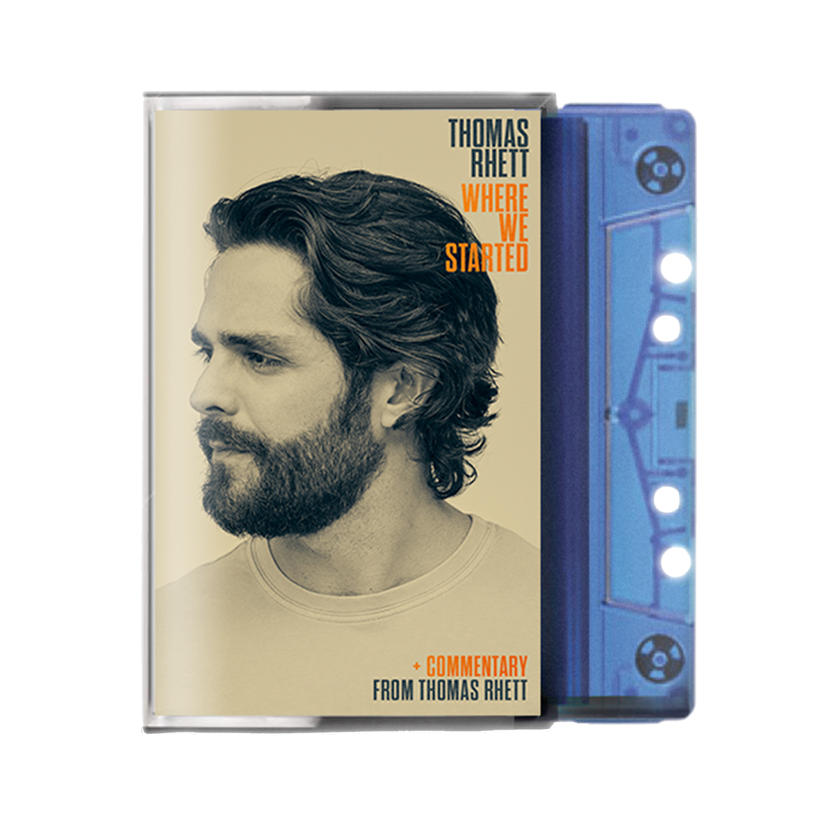 Where We Started Cassette with Exclusive Audio Commentary-Thomas Rhett