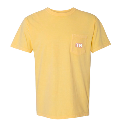 Logo Yellow Pocket Tee